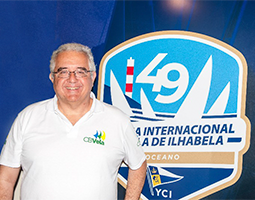 Presidente da CBVela marca presença e destaca importância da 49ª Semana Internacional de Vela de Ilhabela