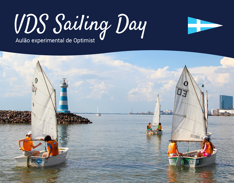 VDS Sailing Day do curso de Optimist é no próximo final de semana!