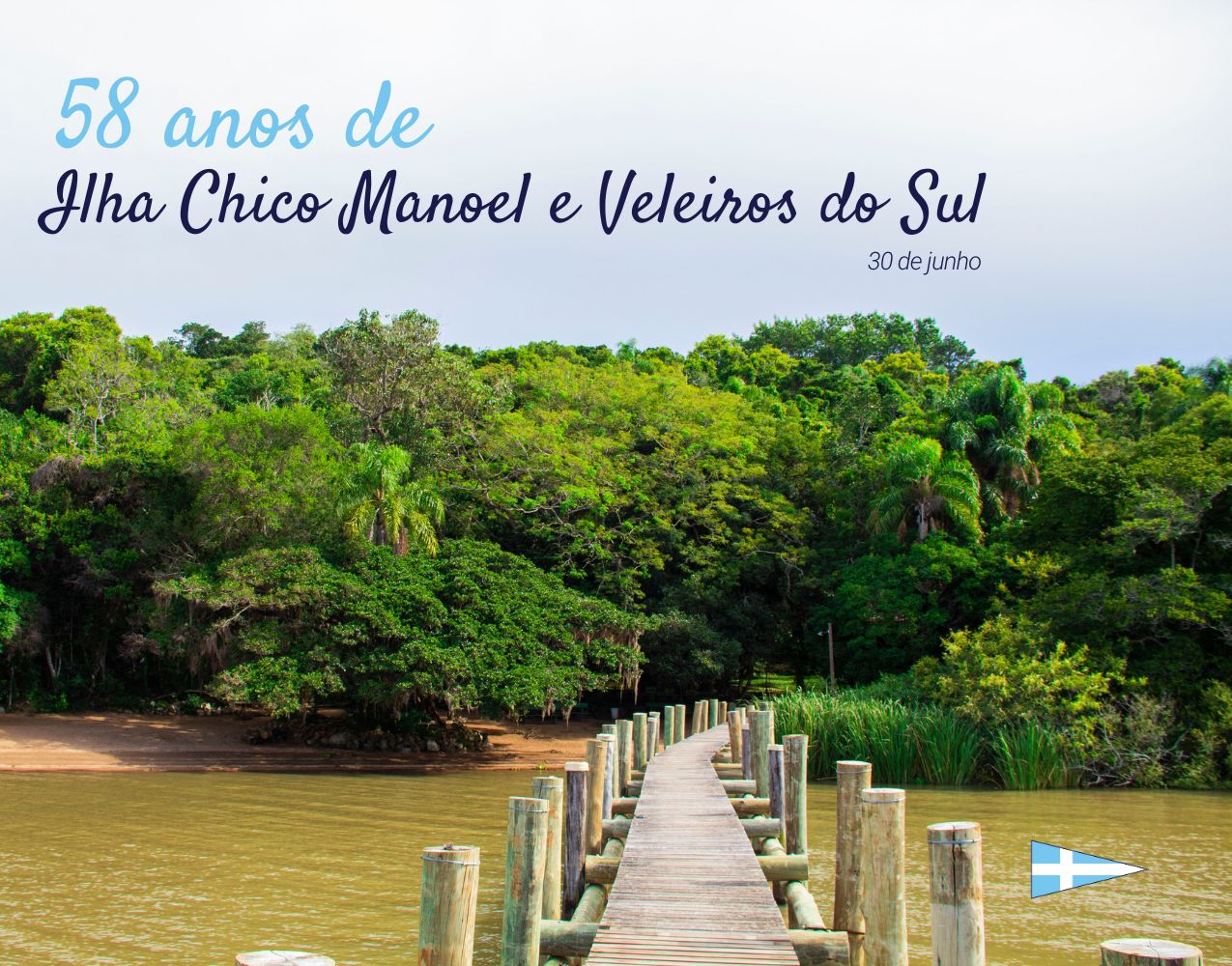 Ilha Chico Manoel e Veleiros do Sul celebram 58 anos juntos!