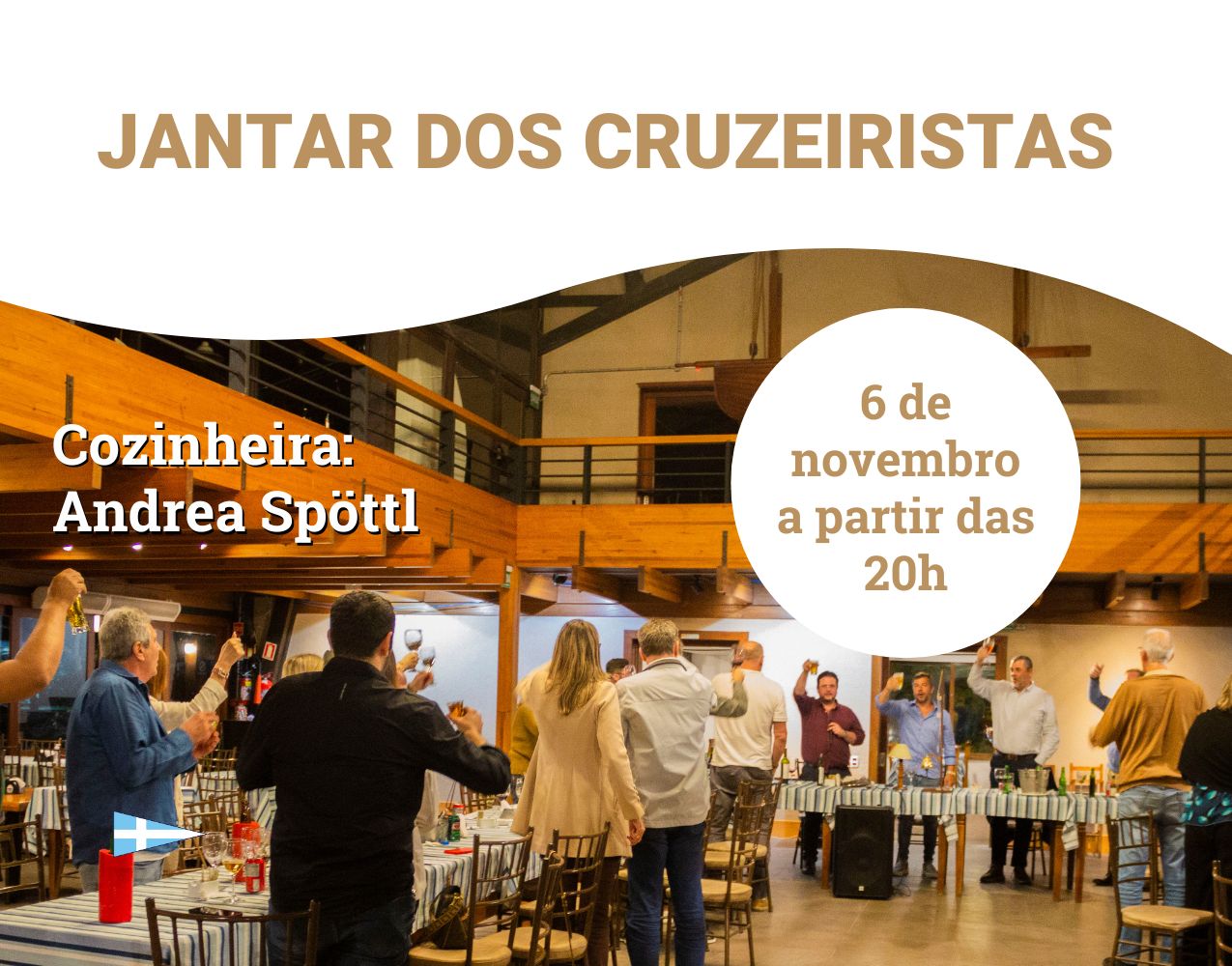 É amanhã! Jantar dos Cruzeirista do mês de novembro será na próxima quarta-feira (6)