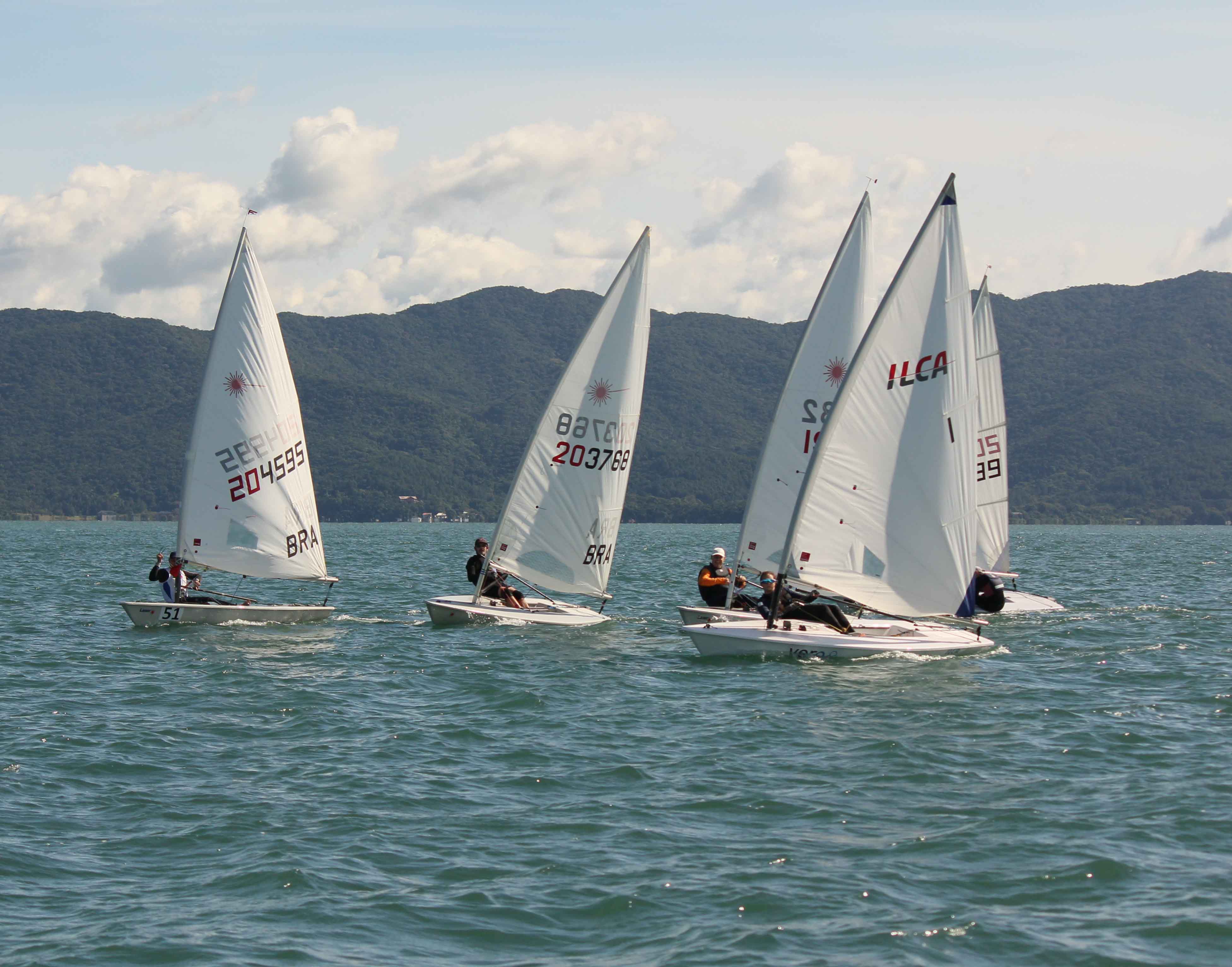 Veleiros do Sul no 45º Campeonato Sul-Brasileiro de ILCA. Veja os resultados de estreia do VDS