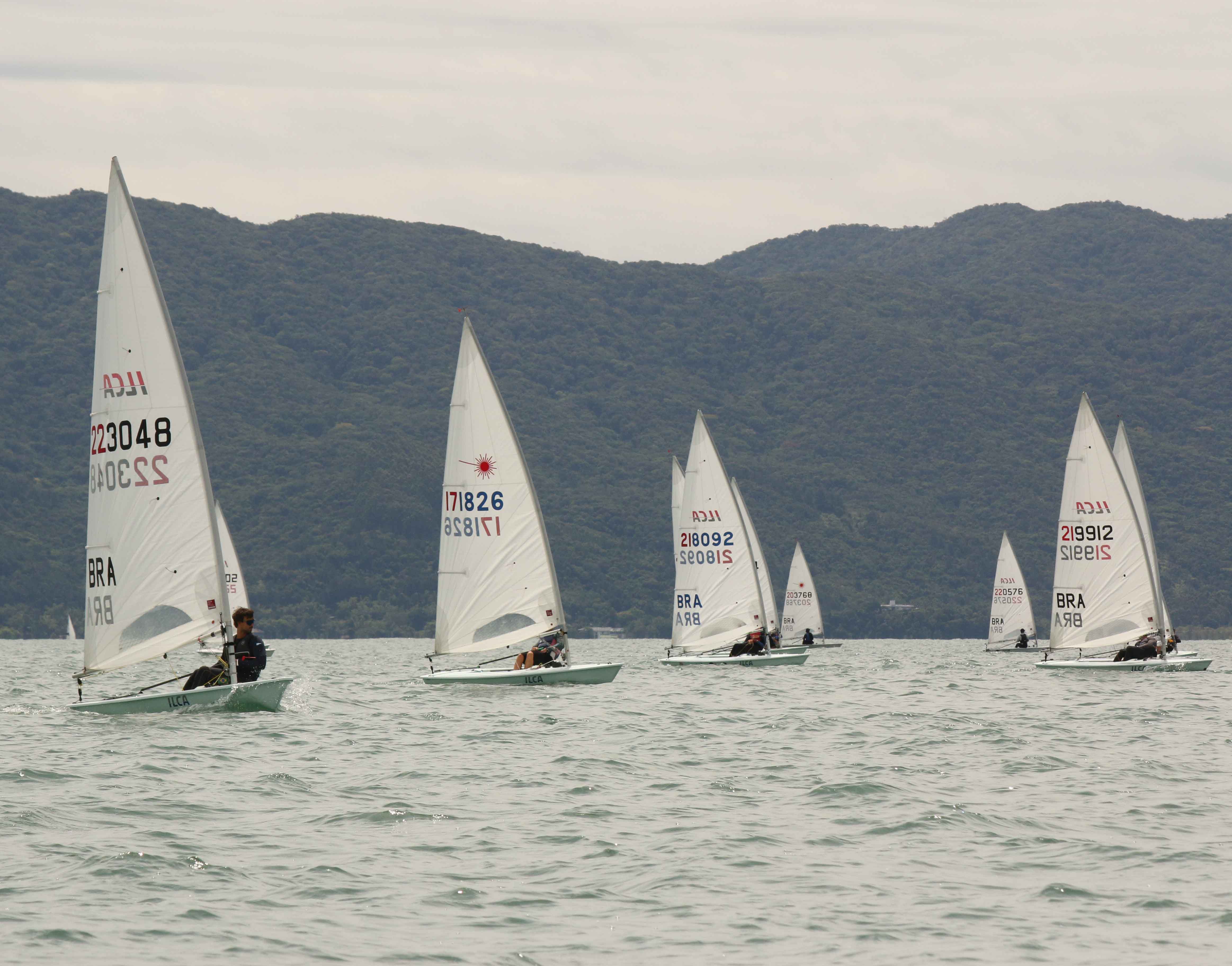 Com vitória em regata, Vela Jovem do VDS segue firme no Sul-Brasileiro de ILCA 2024