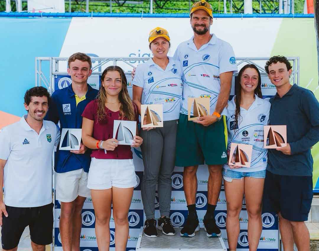 Gustavo Glimm e Luisa Madureira (VDS/ICRJ) são vice-campeões brasileiros de 470! Confira