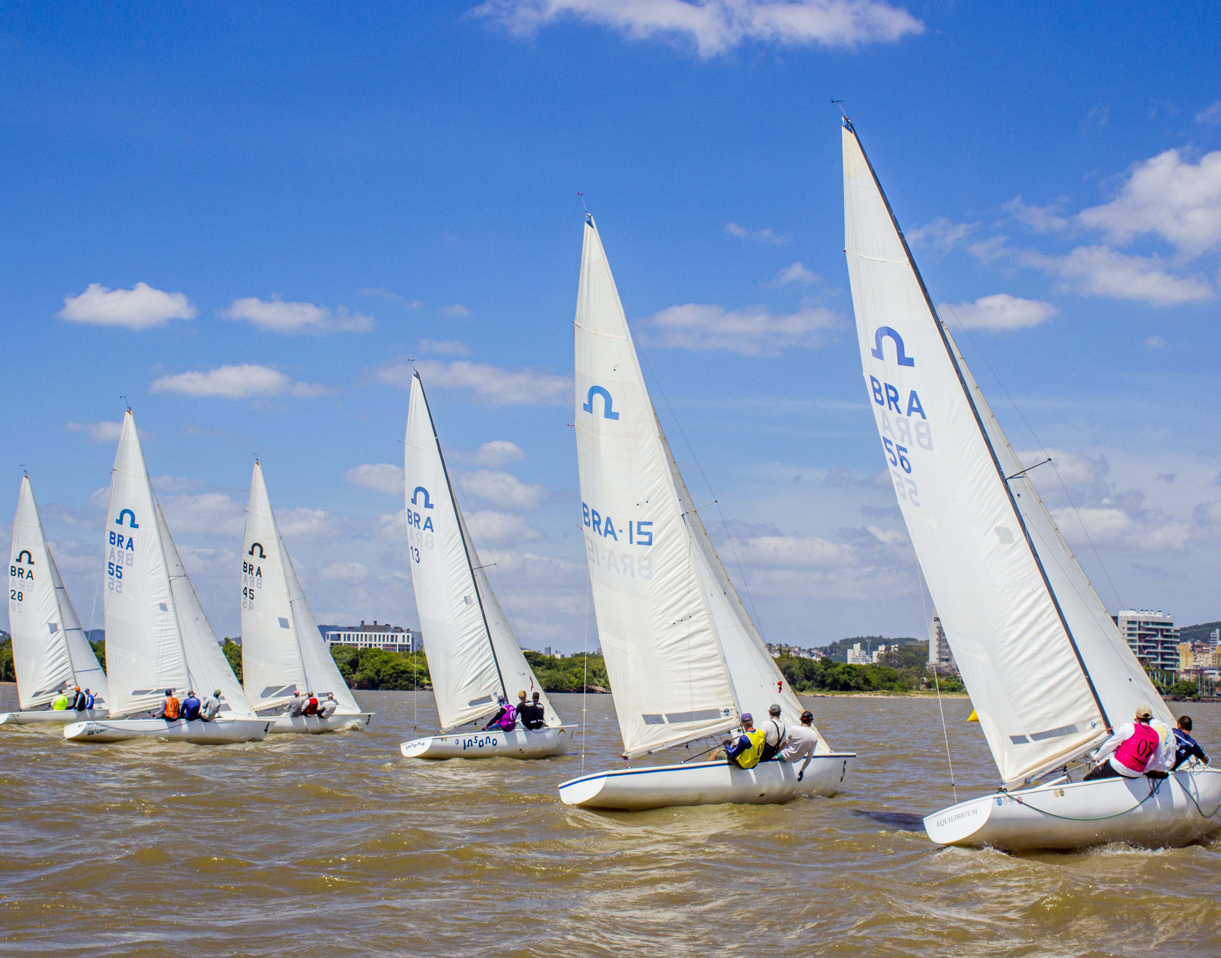 Fase qualificatória da Copa Internacional da Amizade de Soling 2025 foi concluída neste sábado (22)!