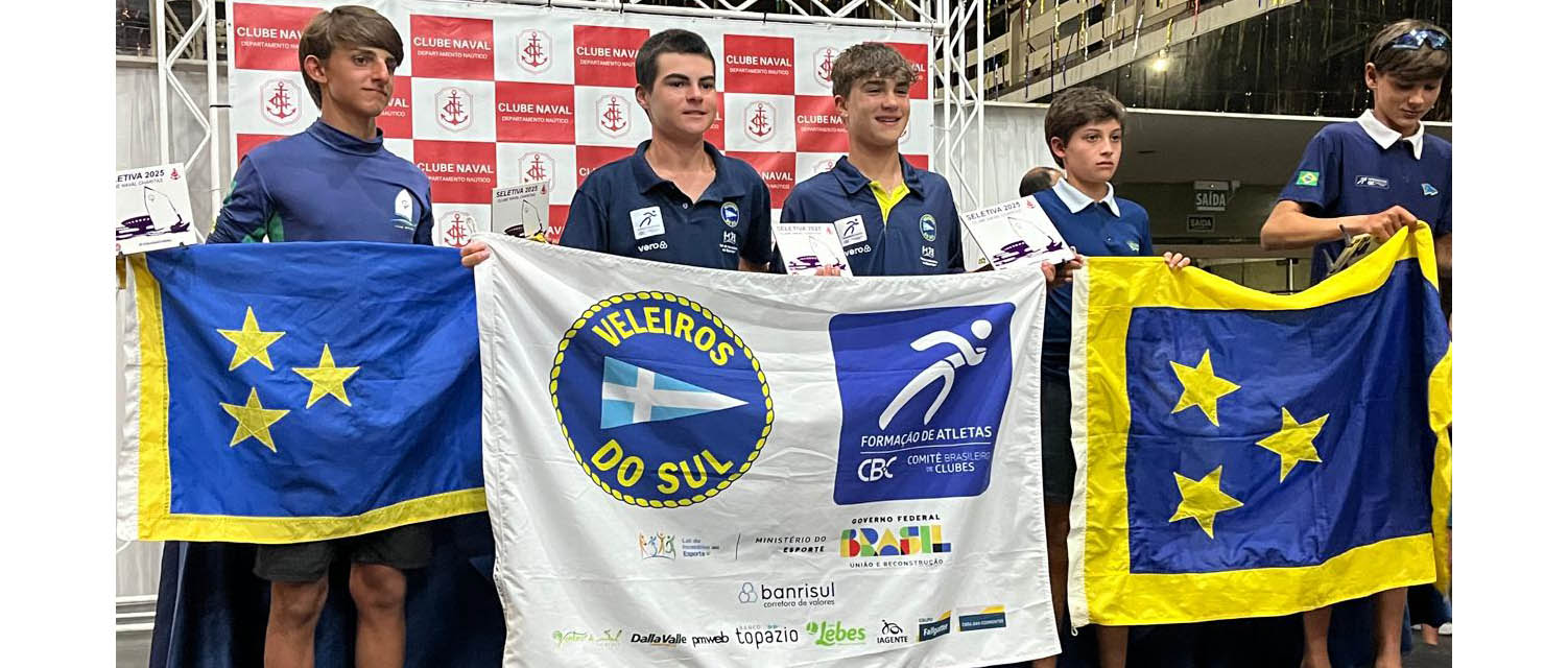 Pedro Koch é campeão e Miguel Koch garante o 3º lugar da Seletiva de Optimist 2025 no Rio de Janeiro!