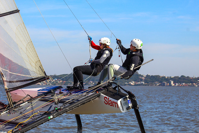 Treino Nacra 17