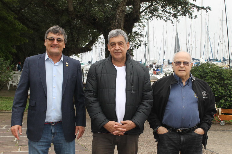 Solenidade de abertura da 50ª Regata Troféu Seival Golden Lake