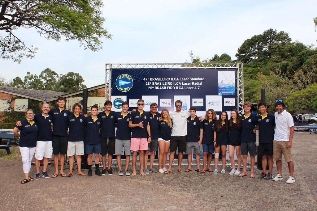 Cerimônia de abertura do Campeonato Brasileiro da Classe ILCA Laser 2021