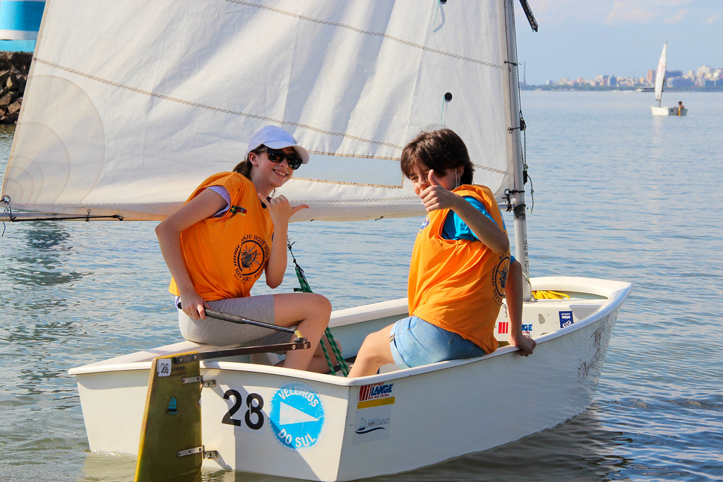 Aulão de Optimist da Escola de Vela Minuano